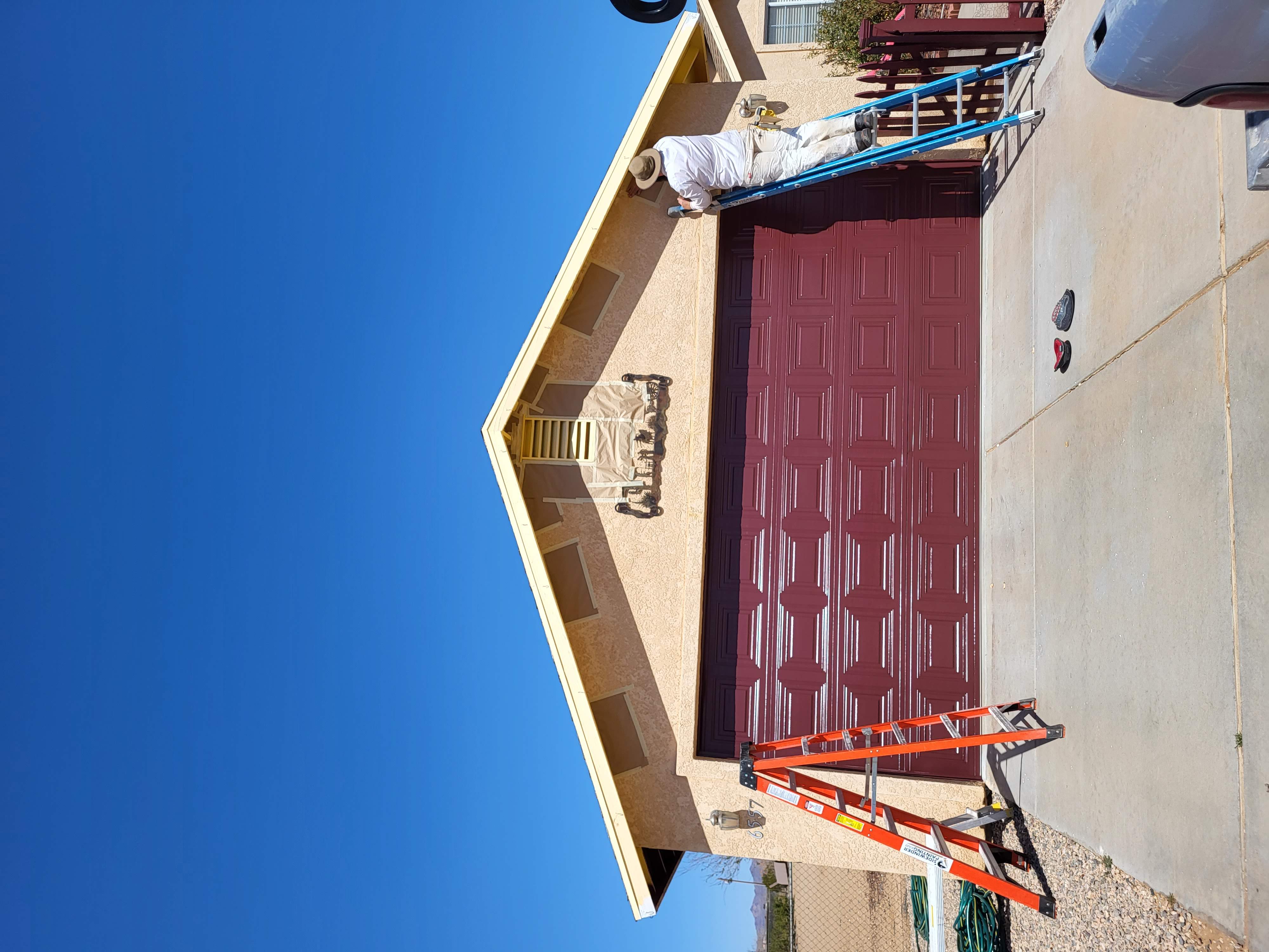 Garage Door, Fascia, and Eaves Painting by Sidewinder Painting in Golden Valley, AZ