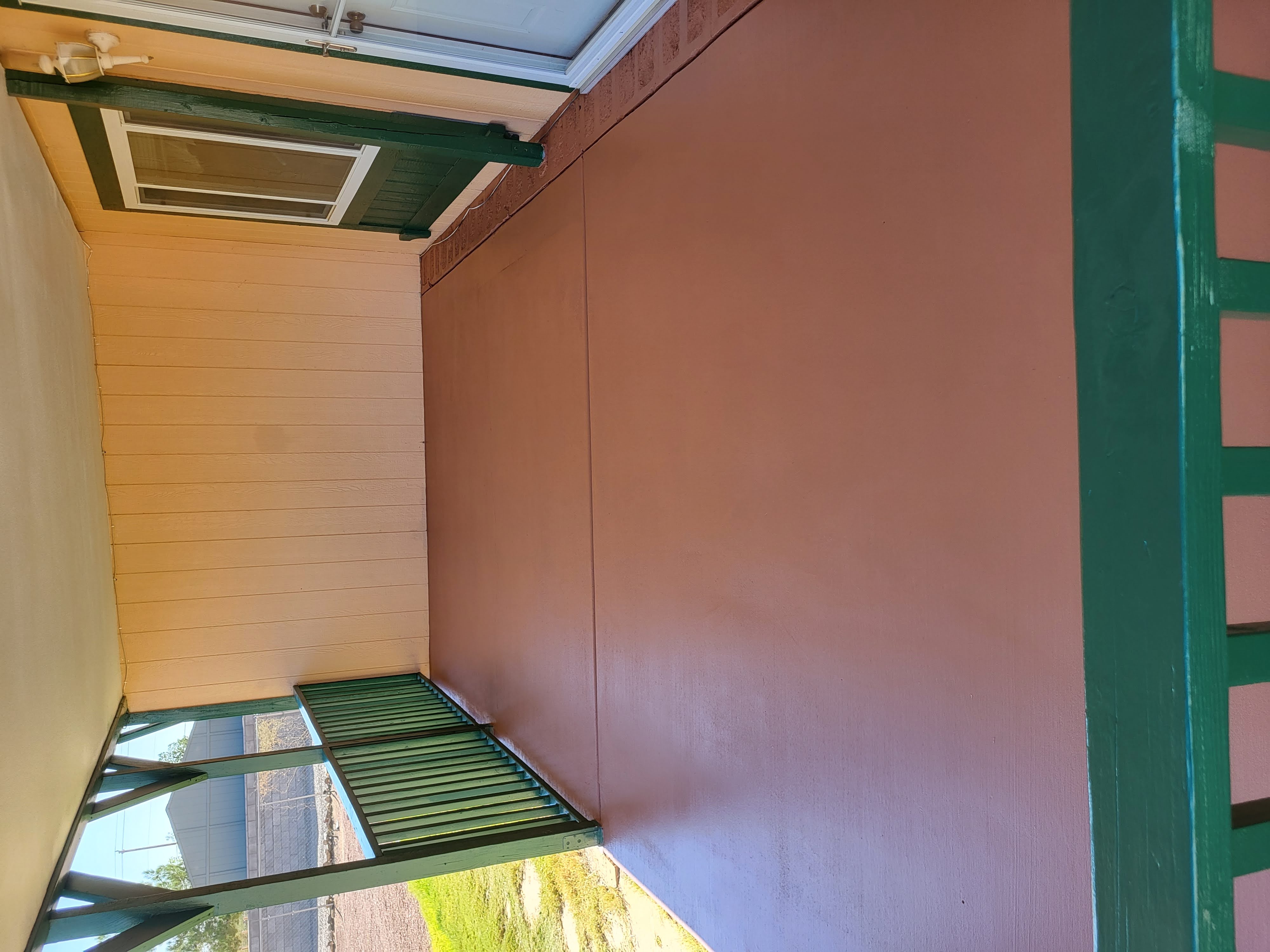 Concrete Patio Coating and Wood Trim Painting by Sidewinder Painting in Golden Valley, AZ